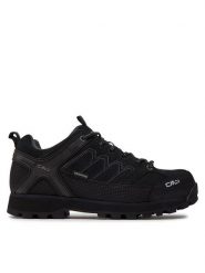 CMP Trekkingi Moon Low Treking Shoe Wp 31Q4787 Czarny. Czarne trekkingi CMP, bez wzorów, z nubiku, bez zapięcia. Za 399.99 zł.
