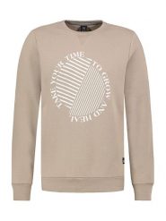 Sublevel Bluza w kolorze beżowym rozmiar: S. Brązowe bluzy Sublevel, s, bez wzorów, bez kaptura. Za 41.69 zł.