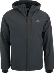 Kurtka męska Athl.dpt Sarone szara 2XL. Szare kurtki 55PROTEC, na jesień, l, bez wzorów, z poliesteru, z kapturem. Za 391.99 zł.