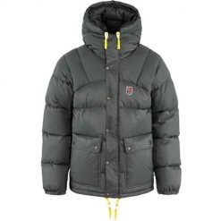 Kurtka uniwersalna męska Fjallraven Expedition Down. Szare kurtki Fjällräven, m, bez wzorów, z syntetyku, z kapturem. Za 2,673.00 zł.
