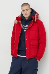 Superdry kurtka męska kolor czerwony zimowa. Czerwone kurtki Superdry, na zimę, l, bez wzorów, bez kaptura. Za 699.99 zł.