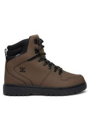DC Shoes Trapery Peary Tr ADYB700045-DCC Brązowy. Brązowe trapery DC Shoes, ze skóry, bez zapięcia. Za 529.99 zł.