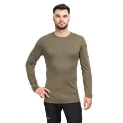 Koszulka termoaktywna męska Smartwool Classic Thermal Merino Base Layer Crew. Czarne bielizna termoaktywna Smartwool, m, bez wzorów, bez ramiączek. W wyprzedaży za 464.10 zł.