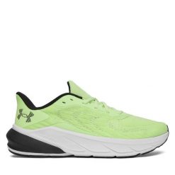 Buty do biegania Under Armour. Zielone buty do biegania Under Armour, bez wzorów, bez zapięcia, do biegania. Za 399.99 zł.