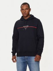 Tommy Hilfiger Bluza MW0MW35556 Granatowy Regular Fit. Niebieskie bluzy Tommy Hilfiger, m, bez wzorów, z bawełny, bez kaptura. Za 559.99 zł.