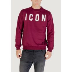 Bluza Mężczyzna ICON. Czerwone bluzy ICON, m, bez wzorów, z tkaniny, bez kaptura. W wyprzedaży za 247.95 zł.