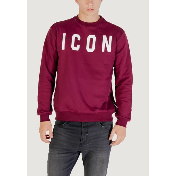 Bluza Mężczyzna ICON. Czerwone bluzy ICON, m, bez wzorów, z tkaniny, bez kaptura. W wyprzedaży za 223.55 zł.