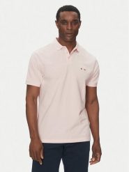 Hechter Paris Polo 74004 151902 Różowy Regular Fit. Czerwone koszulki polo Hechter Paris, m, bez wzorów, z bawełny, bez kołnierzyka, bez ramiączek. Za 159.99 zł.
