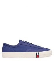 Tommy Hilfiger Tenisówki Archive Vulc Y2K EM0EM01760 Niebieski. Niebieskie trampki Tommy Hilfiger, m, bez wzorów, bez zapięcia. Za 369.99 zł.