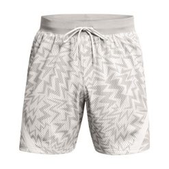 Spodenki koszykarskie męskie Under Armour Curry Mesh Short. Białe szorty Under Armour, m, bez wzorów, z meshu, sportowe. Za 239.99 zł.