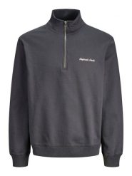 Jack & Jones Bluza w kolorze antracytowym rozmiar: L. Czarne bluzy Jack & Jones, l, bez wzorów, bez kaptura. Za 124.95 zł.