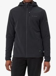 Kurtka polarowa męska Vaude Elope Stormfleece Hoody. Czarne kurtki Vaude, na zimę, l, bez wzorów, z polaru, bez kaptura. Za 489.49 zł.