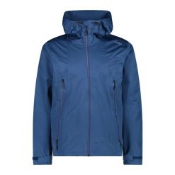 Kurtka trekkingowa z kapturem CMP. Niebieskie kurtki CMP, xl, bez wzorów, z kapturem. Za 309.99 zł.