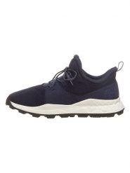 Timberland Sneakersy "Brooklyn Flexi" w kolorze granatowym rozmiar: 44. Niebieskie buty sportowe casual Timberland, bez wzorów, bez zapięcia. Za 214.16 zł.