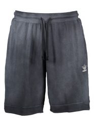 Adidas Szorty "ESS+" w kolorze antracytowym rozmiar: XS. Czarne szorty Adidas, xs, bez wzorów, z bawełny. Za 78.84 zł.