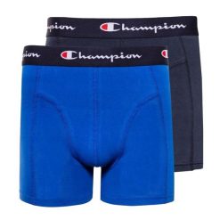 Bokserki Męskie (zestaw 2 Sztuk). Czarne bokserki Champion, m, bez wzorów. Za 108.99 zł.