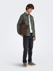 ONLY & SONS Dżinsy "Onsweft" - Regular fit - w kolorze czarnym rozmiar: W33/L32. Czarne jeansy Only & Sons, l. Za 134.95 zł.