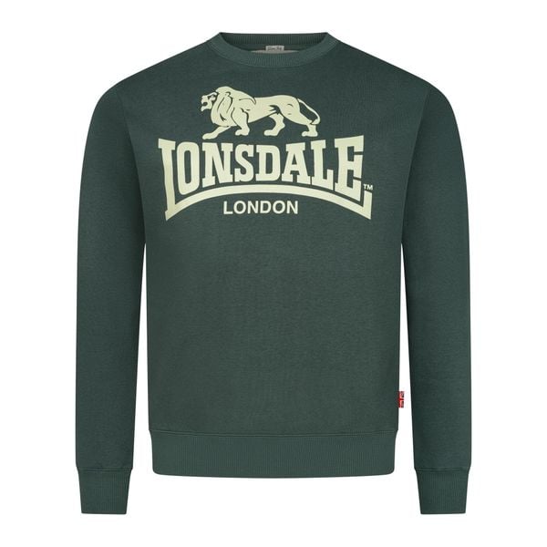 Bluza Lonsdale Go Sport. Zielone bluzy Lonsdale, m, bez wzorów, bez kaptura. Za 233.50 zł.