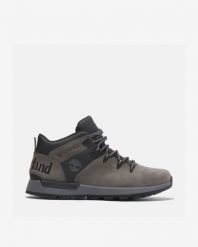 Sneakersy męskie Timberland Sprint Trekker MID LACE UP WATERPROOF GREY NUBUCK. Szare buty sportowe casual Timberland, bez wzorów, z nubiku, bez zapięcia. Za 635.99 zł.
