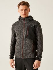 Regatta Kurtka polarowa "Alven" w kolorze antracytowym rozmiar: L. Czarne kurtki Regatta, l, bez wzorów, z polaru, bez kaptura. Za 148.45 zł.