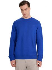 4F Bluza w kolorze granatowym rozmiar: XL. Niebieskie bluzy 4F, xl, bez wzorów, bez kaptura. Za 68.45 zł.