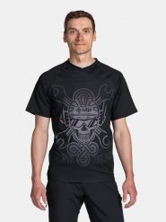 Kilpi Koszulka kolarska "Remido" w kolorze czarnym rozmiar: L. Czarne t-shirty sportowe Kilpi, bez wzorów, z materiału, bez ramiączek, rowerowe. Za 93.29 zł.