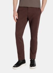 PAKO LORENTE - Brązowe spodnie chino z bawełną. Brązowe spodnie materiałowe Pako Lorente, na co dzień, na zimę, l, bez wzorów, z bawełny, casualowe. Za 299.99 zł.