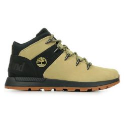Buty męskie do turystyki Timberland Sprint Trekker khaki. Zielone buty turystyczne Timberland, bez wzorów, z materiału, bez zapięcia, do biegania. Za 499.00 zł.