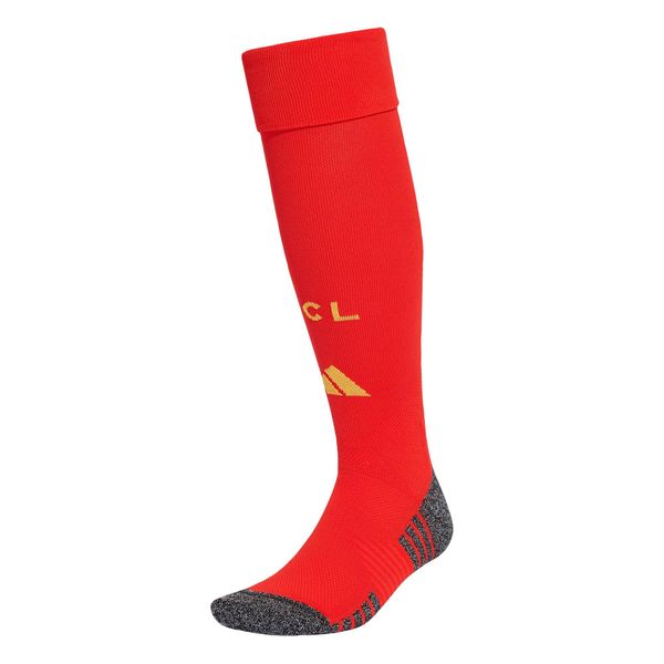 GETRY RC LENS 26/27. Czerwone legginsy długie sportowe Adidas, l, z aplikacjami, z bawełny, do piłki nożnej. Za 99.95 zł.