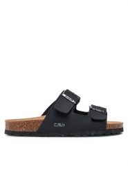 CMP Klapki Eco Thalitha Slipper 3Q91017 Czarny. Czarne klapki CMP, ze skóry. Za 189.99 zł.