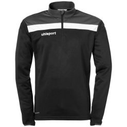 Bluza piłkarska męska Uhlsport Offense 23 1/4 zip. Białe bluzy Uhlsport, l, bez wzorów, bez kaptura. W wyprzedaży za 169.50 zł.