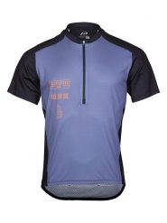 Protective Koszulka kolarska "Highwayman" w kolorze niebiesko-czarnym rozmiar: M. Czarne t-shirty sportowe Protective, bez wzorów, bez ramiączek, rowerowe. Za 192.33 zł.