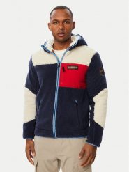 Napapijri Polar Yupik NP0A8AZX Granatowy Regular Fit. Niebieskie bluzy z polaru Napapijri, m, bez wzorów, z polaru, bez kaptura. Za 919.99 zł.