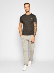 Polo Ralph Lauren T-Shirt Tsh 710740727032 Szary Slim Fit. Szare koszulki polo Polo Ralph Lauren, m, bez wzorów, z bawełny, bez kołnierzyka, bez ramiączek. Za 259.99 zł.