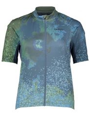 Craft Koszulka kolarska "ADV Endur" w kolorze zielono-niebieskim rozmiar: XL. Niebieskie t-shirty sportowe Craft, bez wzorów, bez ramiączek, rowerowe. Za 114.17 zł.