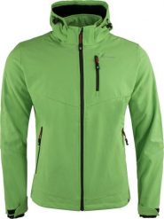 Męska kurtka softshell Mckees Dry Acid Green. Brązowe kurtki Givova, na jesień, l, bez wzorów, z elastanu, bez kaptura. Za 214.74 zł.