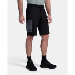 Męskie spodenki outdoorowe Kilpi NAVIA-M. Czarne szorty Kilpi, m, bez wzorów, sportowe. Za 215.49 zł.