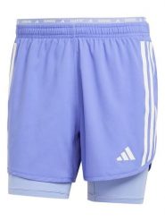 Adidas Szorty 2w1 "Own The Run" w kolorze fioletowym do biegania rozmiar: M. Różowe szorty Adidas, m, bez wzorów. Za 112.45 zł.