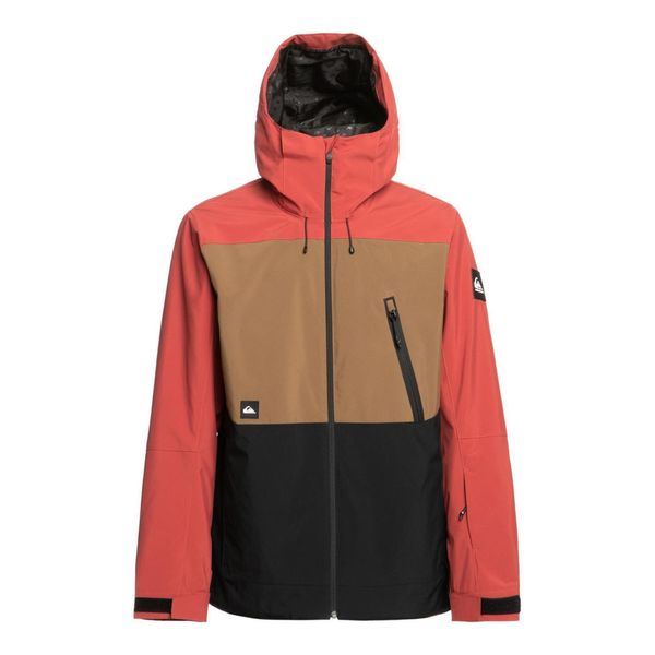 Kurtka snowboardowa męska Quiksilver Sycamore. Czerwone kurtki narciarskie i snowboardowe Quiksilver, m, bez wzorów, narciarskie. Za 649.99 zł.