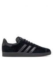 Adidas Sneakersy Gazelle CQ2809 Czarny. Czarne buty sportowe casual Adidas, bez wzorów, ze skóry, bez zapięcia. Za 419.99 zł.
