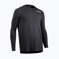 Koszulka rowerowa mtb gravel NORTHWAVE Xtrail Jersey LS czarny. Czarne bluzy Northwave, xl, bez wzorów, z jersey, bez kaptura. Za 229.99 zł.