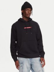 Quiksilver Bluza Dna EQYFT05121 Czarny Oversize. Czarne bluzy Quiksilver, m, bez wzorów, z bawełny, bez kaptura. Za 309.99 zł.