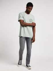 Lee Dżinsy - Slim fit - w kolorze szarym rozmiar: W30/L30. Szare jeansy Lee, l. Za 119.40 zł.