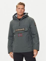 Napapijri Kurtka anorak Rainforest Pocket 2 NP0A4GMD Zielony Regular Fit. Zielone kurtki Napapijri, m, bez wzorów, z syntetyku, bez kaptura. Za 719.99 zł.