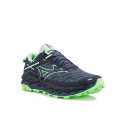 Buty do biegania męskie Mizuno Wave Mujin 10. Niebieskie buty do biegania Mizuno, bez wzorów, z materiału, bez zapięcia, do biegania, mizuno wave. Za 676.60 zł.