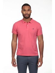 The Time of Bocha Koszulka polo w kolorze różowym rozmiar: S. Różowe koszulki polo The Time of Bocha, s, bez wzorów, z bawełny, bez kołnierzyka, bez ramiączek. Za 86.99 zł.