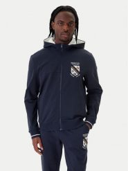 Aeronautica Militare Bluza 261FE2096UF00674 Granatowy Regular Fit. Niebieskie bluzy Aeronautica Militare, m, bez wzorów, z bawełny, bez kaptura. Za 749.99 zł.