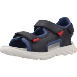 Sandały GEOX J SANDAL AIRADYUM BO Niebieski. Niebieskie sandały Geox, z syntetyku, bez zapięcia. Za 186.99 zł.