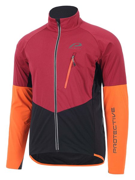 Protective Kurtka softshellowa ''Beat Street 2.0'' w kolorze czarno-czerwono-pomarańczowym rozmiar: S. Czerwone kurtki outdoor i hardshell Protective, s, bez wzorów, bez kaptura. Za 139.87 zł.