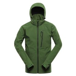 Kurtka softshell męska Alpine Pro Hoor. Zielone kurtki Alpine Pro, m, bez wzorów, z softshellu, bez kaptura. W wyprzedaży za 369.00 zł.